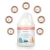 imageGinger Lily Farms Botanicals Moisturizing Shampoo for All Hair Types 100 Vegan ampamp CrueltyFree Apple Pear Scent 1 Gallon Refill 128 fl oz