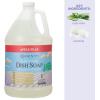 imageGinger Lily Farms Botanicals PlantBased Liquid Dish Soap Concentrated Formula with Max Grease Cleaning Power CrueltyFree Apple Pear Scent 1 Gallon Refill 128 Fl Oz
