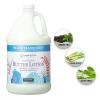 imageGinger Lily Farms Botanicals Soothing Butter Lotion for Dry Skin Island Tranquility 100 Vegan ampamp CrueltyFree Green Tea Lemongrass Scent 1 Gallon 128 fl oz RefillIsland Tranquility