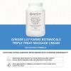 imageGinger Lily Farms Botanicals Triple Treat Massage Cream 100 Vegan ampamp CrueltyFree FragranceFree 1 Gallon