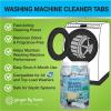 imageGinger Lily Farms Botanicals Washing Machine Cleaner Tabs Deep Cleaning Tablets for HE Front Load ampamp Top Load Washers FragranceFree 50Count
