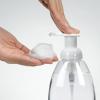 imageGinger Lily Farms Foaming Soap Dispenser Refillable Plastic Pump Bottles for Liquid Hand Soap 12 oz Clear Bottle with White Pump 2Pack12 Oz Clear