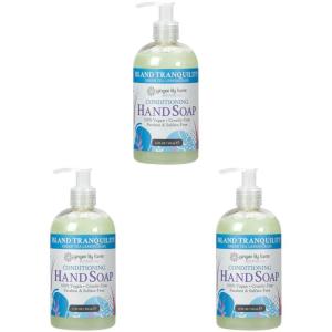 imageGinger Lily Farms Botanicals AllPurpose Liquid Hand Soap Refill Island Tranquility 100 Vegan ampamp CrueltyFree Green Tea Lemongrass Scent 1 Gallon Pack of 412 Ounce Pack of 3