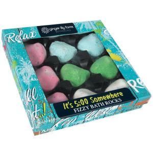 imageGinger Lily Farms Botanicals Its 500 Somewhere Fizzy Bath Rocks Gift Set One Ounce Each Lily 9 Count9 Count Pack of 1