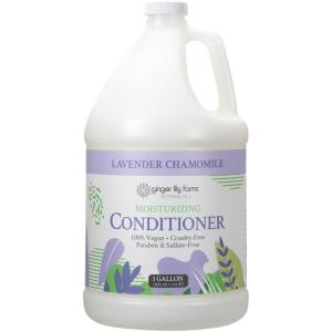 imageGinger Lily Farms Botanicals Moisturizing Conditioner for Dry Hair 100 Vegan ampamp CrueltyFree Lavender Chamomile Scent 1 Gallon Refill 128 fl oz