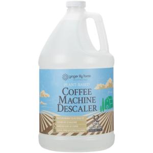imageGinger Lily Farms Botanicals PlantBased Coffee Machine Descaler Universal Descaling Solution for All Coffee Machines 32 Uses 1 Gallon 128 fl oz