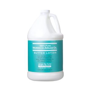 imageGinger Lily Farms Salon Formula 100 Pure Morocco Argan Oil Butter Lotion for All Skin Types 100 Vegan ampamp CrueltyFree 1 Gallon 128 fl oz Refill128 Ounce Pack of 1