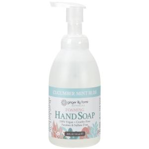 imageGinger Lily Farms Botanicals AllPurpose Foaming Hand Soap Refill 100 Vegan amp CrueltyFree Vanilla Sugar Bliss Scent 1 Gallon 128 fl ozCucumber Mint Bliss