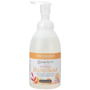 imageGinger Lily Farms Botanicals AllPurpose Foaming Hand Soap Refill Island Tranquility 100 Vegan amp CrueltyFree Green Tea Lemongrass Scent 20 Fl Oz Pack of 1Coco Mango