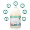 imageGinger Lily Farms Botanicals Moisturizing Shampoo for All Hair Types Champagne Mimosa 100 Vegan amp CrueltyFree Citrus Blend Scent 1 Gallon 128 fl oz RefillEucalyptus Tranquility