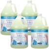 imageGinger Lily Farms Botanicals 3in1 Shampoo Conditioner amp Body Wash 100 Vegan amp CrueltyFree Fragrance Free 1 Gallon Pack of 4Island Tranquility