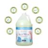 imageGinger Lily Farms Botanicals Nourishing Body Wash Eucalyptus Tranquility 100 Vegan amp CrueltyFree 1 Gallon 128 fl oz RefillIsland Tranquility