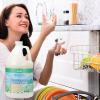 imageGinger Lily Farms Botanicals PlantBased Dishwasher Detergent Gel 100 Vegan amp CrueltyFree FragranceFree 1 Gallon Refill Pack of 4Basil