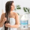 imageGinger Lily Farms Club amp Fitness Moisturizing Conditioner for Dry Hair 100 Vegan amp CrueltyFree Fragrance Free 1 Gallon Pack of 4Rain Water