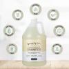 imageGinger Lily Farms Club amp Fitness Moisturizing Shampoo for All Hair Types 100 Vegan amp CrueltyFree Rain Water Scent 1 Gallon Pack of 4Fragrance Free