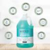 imageGinger Lily Farms Club amp Fitness Moisturizing Shampoo for All Hair Types 100 Vegan amp CrueltyFree Rain Water Scent 1 Gallon Pack of 4Ocean Breeze