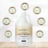 imageGinger Lily Farms Club amp Fitness Nourishing Body Wash 100 Vegan amp CrueltyFree Bath amp Shower Gel for Men and Women Fragrance Free 1 Gallon Pack of 4Fragrance Free