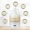 imageGinger Lily Farms Club amp Fitness Nourishing Body Wash 100 Vegan amp CrueltyFree Bath amp Shower Gel for Men and Women Fragrance Free 1 Gallon Pack of 4Fragrance Free