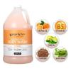 imageGinger Lily Farms Club amp Fitness Nourishing Body Wash 100 Vegan amp CrueltyFree Bath amp Shower Gel for Men and Women Fragrance Free 1 Gallon Pack of 4Citrus