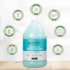 imageGinger Lily Farms Club amp Fitness Nourishing Body Wash 100 Vegan amp CrueltyFree Bath amp Shower Gel for Men and Women Fragrance Free 1 Gallon Pack of 4Ocean Breeze