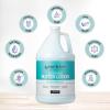 imageGinger Lily Farms Club amp Fitness Soothing Butter Lotion for Dry Skin 100 Vegan amp CrueltyFree Ocean Breeze Scent 1 Gallon Pack of 4Ocean Breeze