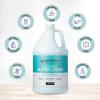 imageGinger Lily Farms Club amp Fitness Soothing Butter Lotion for Dry Skin 100 Vegan amp CrueltyFree Ocean Breeze Scent 1 Gallon Pack of 4Ocean Breeze