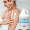 imageGinger Lily Farms Club amp Fitness Soothing Butter Lotion for Dry Skin 100 Vegan amp CrueltyFree Ocean Breeze Scent 1 Gallon Pack of 4Rain Water