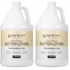 imageGinger Lily Farms Club amp Fitness Soothing Butter Lotion for Dry Skin 100 Vegan amp CrueltyFree Ocean Breeze Scent 1 Gallon Pack of 4Unscented