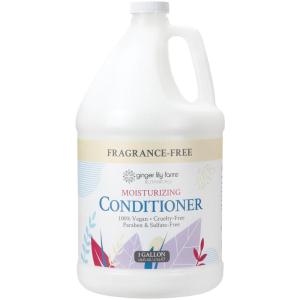 imageGinger Lily Farms Botanicals Moisturizing Conditioner for Dry Hair 100 Vegan amp CrueltyFree Apple Pear Scent 1 Gallon Pack of 4Fragrance Free