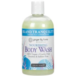 imageGinger Lily Farms Botanicals Nourishing Body Wash Eucalyptus Tranquility 100 Vegan amp CrueltyFree 1 Gallon 128 fl oz RefillIsland Tranquility