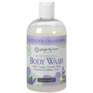 imageGinger Lily Farms Botanicals Nourishing Body Wash Eucalyptus Tranquility 100 Vegan amp CrueltyFree 1 Gallon 128 fl oz RefillLavender Chamomile