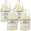 image:imageGinger Lily Farms Botanicals Pure Castile Liquid Soap Refill Peppermint Scent 1 Gallon AllPurpose Cleaner for Body Face Hair Dishes Laundry amp Pets 100 Vegan amp CrueltyFree Pack of 4Peppermint