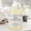 image:imageGinger Lily Farms Botanicals Pure Castile Liquid Soap Refill Peppermint Scent 1 Gallon AllPurpose Cleaner for Body Face Hair Dishes Laundry amp Pets 100 Vegan amp CrueltyFree Pack of 4Fragrance Free