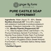 image:imageGinger Lily Farms Botanicals Pure Castile Liquid Soap Refill Peppermint Scent 1 Gallon AllPurpose Cleaner for Body Face Hair Dishes Laundry amp Pets 100 Vegan amp CrueltyFree Pack of 4Peppermint